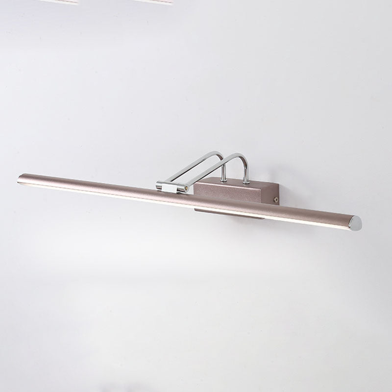 Modern Linear Wall Sconce Lights Metal 1 Light Sconce Light with Acrylic Shade