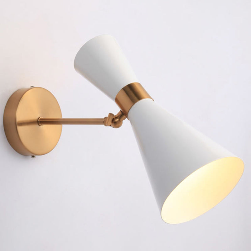 Postmoderne metalen sconce verlichtingsarmaturen enkele bol wandlamp voor slaapkamer woonkamer