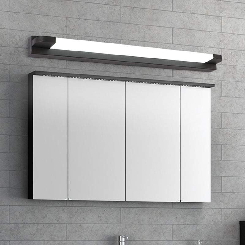 Lámpara de espejo de maquillaje lámpara de pared simple moderna para baño de baño