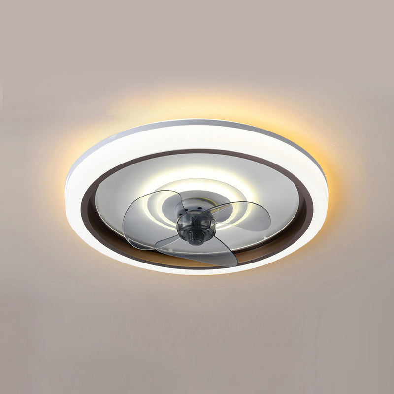 Circular Flush Mount Éclairage Éclair