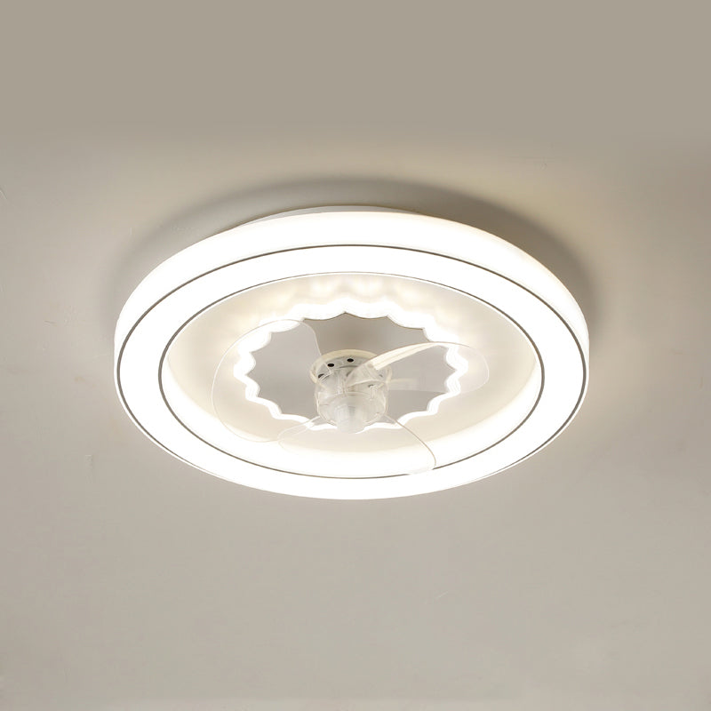 Circular Flush Mount Éclairage Éclair