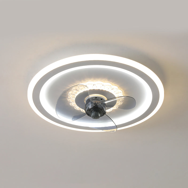 Circular Flush Mount Éclairage Éclair