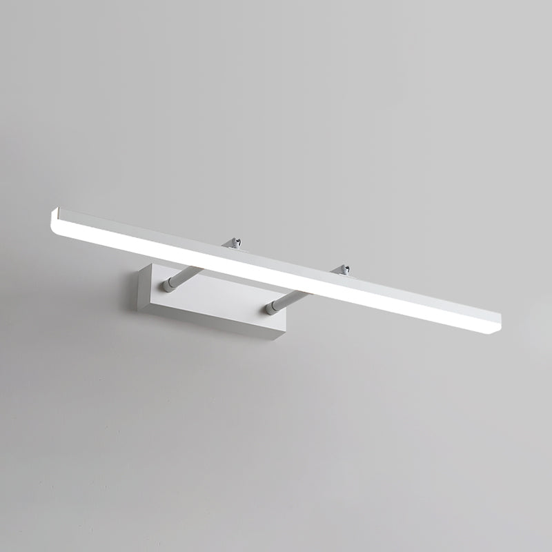 Zeitgenössischer Minimalismus -Stil LED Eitelkeit Wandbeleuchtung Linear Eitelkeitsleuchte für Badezimmer