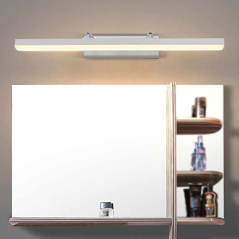 Zeitgenössischer Minimalismus -Stil LED Eitelkeit Wandbeleuchtung Linear Eitelkeitsleuchte für Badezimmer