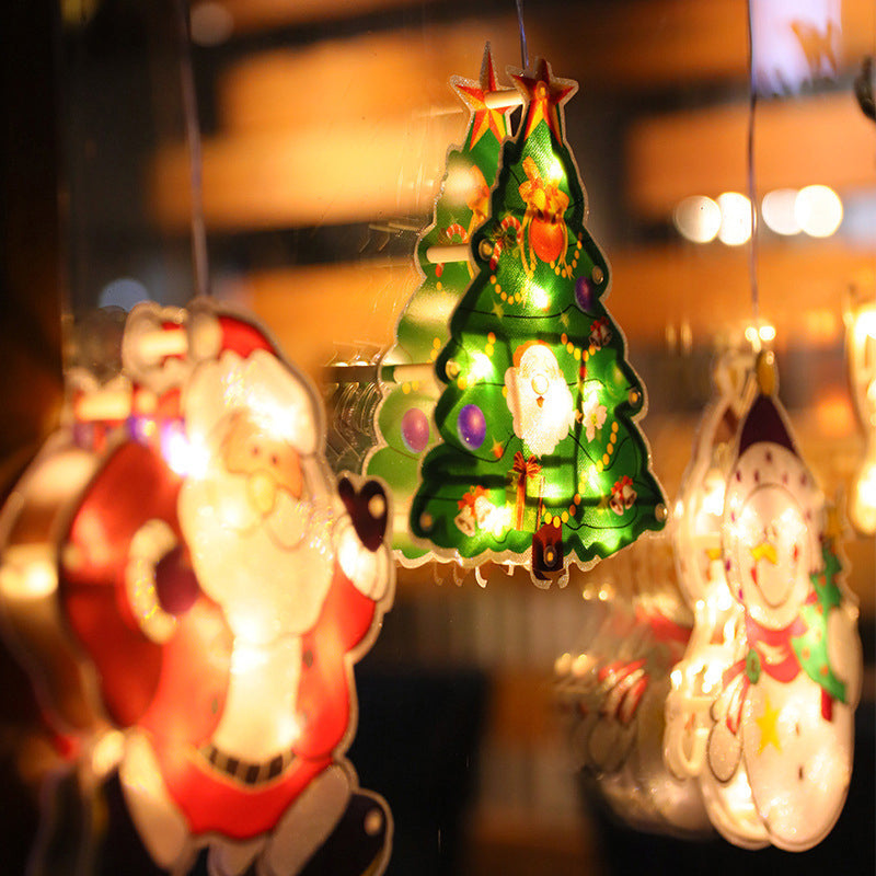Modern Creative LED String Lights Plastic Indoor Christmas Decorative Light