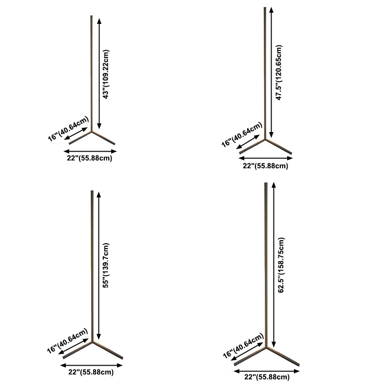 Moderne Einfachheit LED LED LACK LACKEL LACKEL LINEARE SHOCS LAMPEN mit Acrylschatten