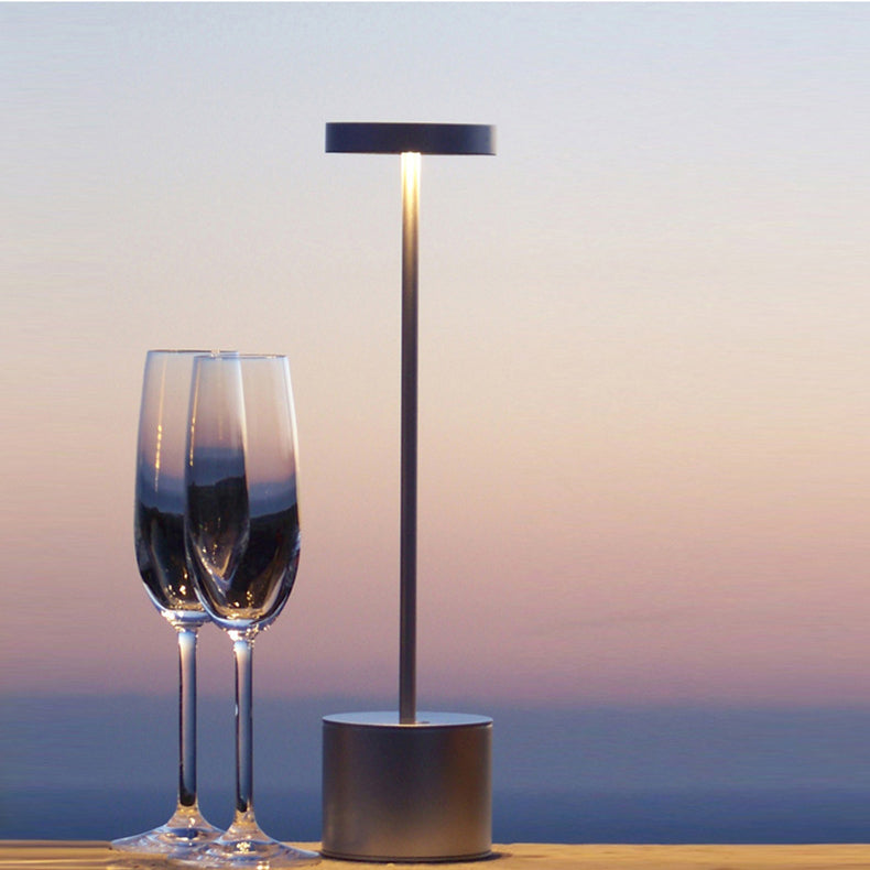 Minimalism Style LED Table Lamp Metal Table Light for Living Room Bedroom