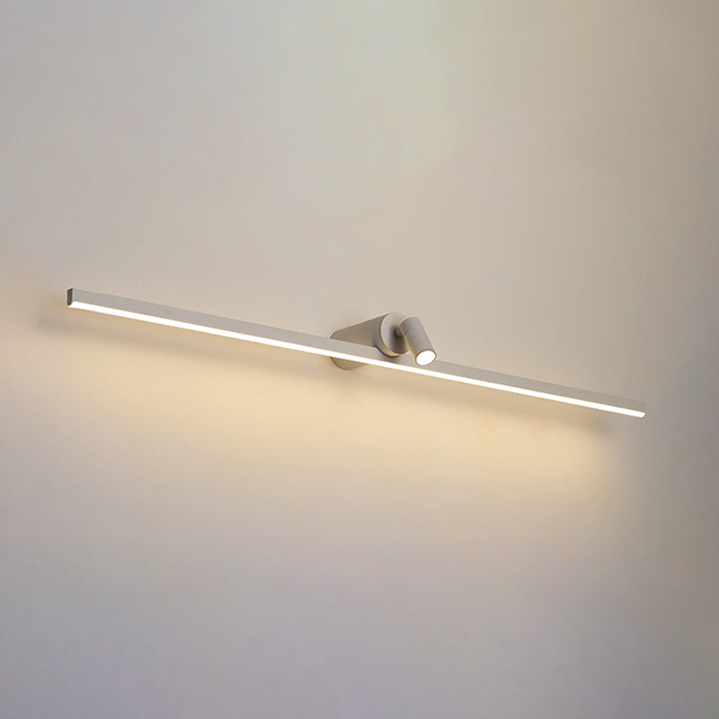 Linear Wall Sconce Lights Modern Metal 2 Light Sconce Light Fixture for Bathroom