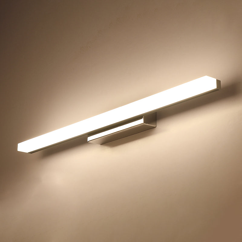 Lámpara de espejo de maquillaje LED lámpara de luz de estilo simple moderno para baño de baño