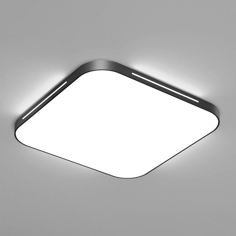 Modern Geometric LED Flush Mount Lamp Acrylic Ceiling Mount Light Fixture for Bedroom