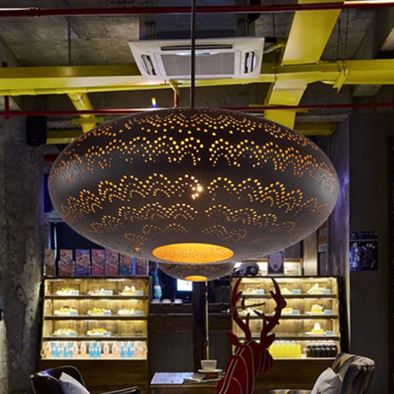 1 luminaire de plafond de bulbe de style arab