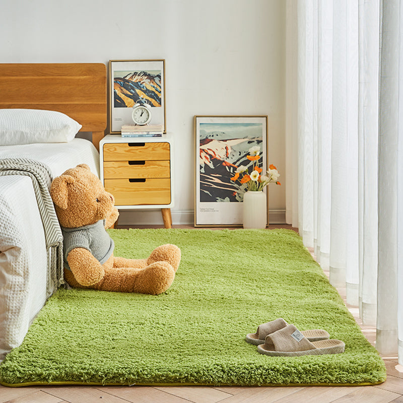 Decoración del hogar contemporánea alfombra sólida alfombra de interior alfombra de poliéster alfombra para mascotas