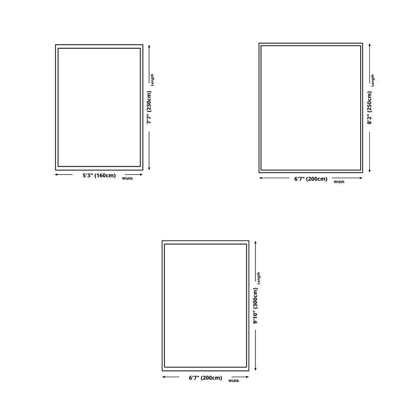 Simplicità semplice tappeto poliestere tappeto interno tappeto non slittamento tappeto per la decorazione della casa