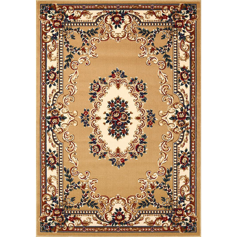 Tapis tribal du milieu du siècle du milieu du siècle Polyester Area Tapis sans glissement de tapis intérieur pour décoration de la maison