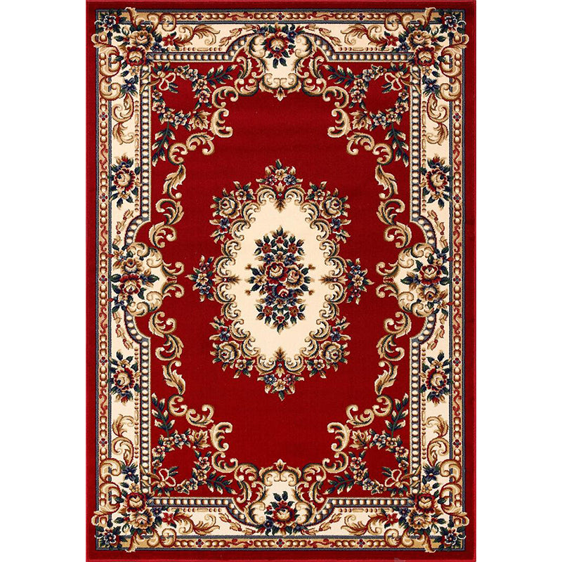 Tapis tribal du milieu du siècle du milieu du siècle Polyester Area Tapis sans glissement de tapis intérieur pour décoration de la maison