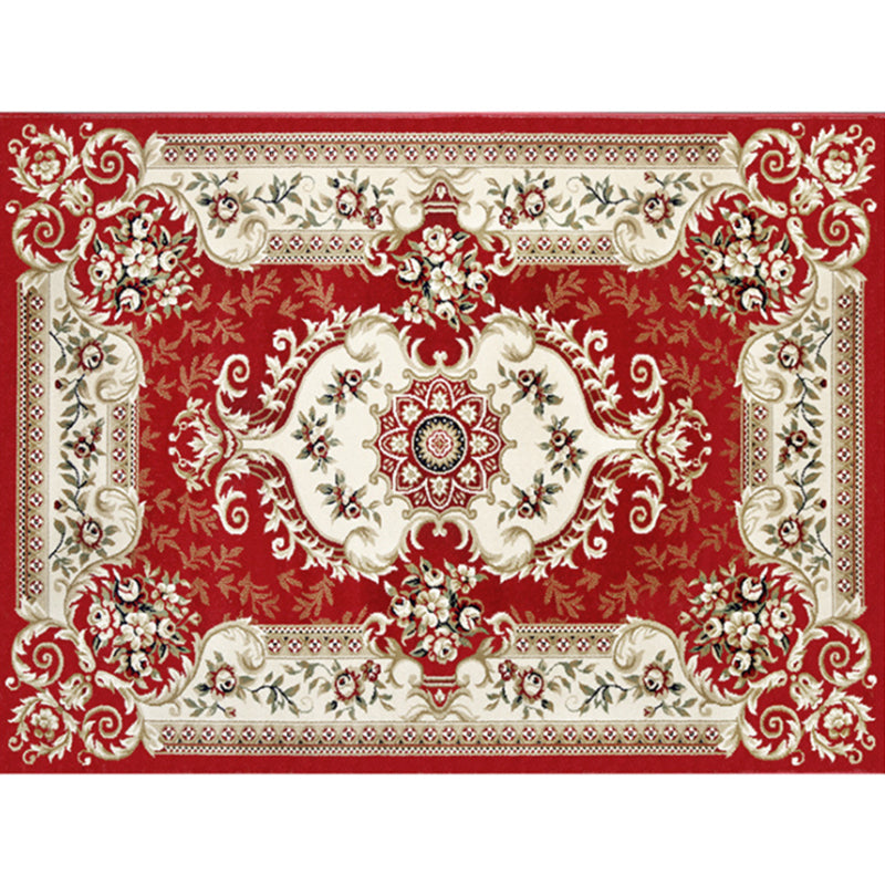 Tapis de fleur traditionnel Polyester Rapis d'intérieur Tacon Resier Area Piche pour le salon