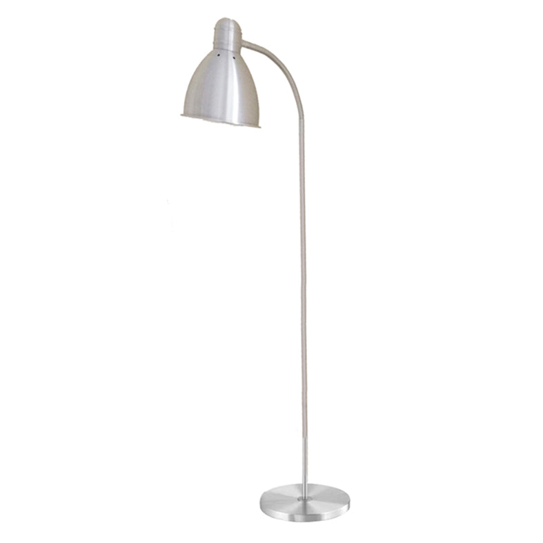 Nordic Bell Shade Leser -Stehlampe Aluminium 1 leichte Schlafzimmerbodenleuchte