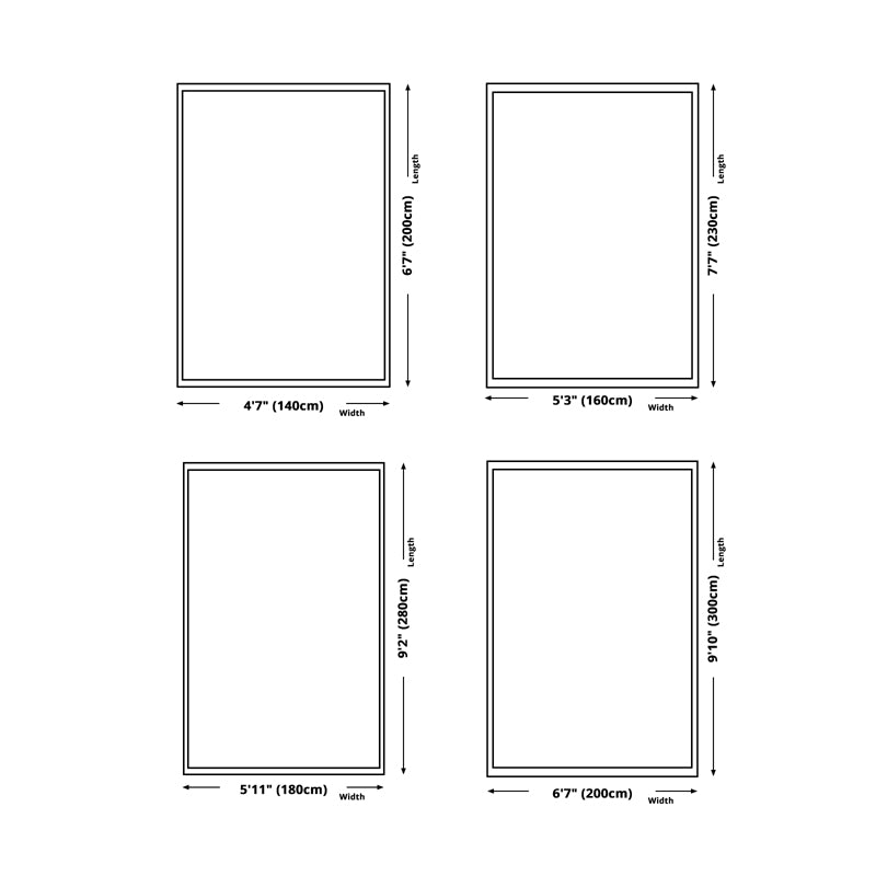 Tappeto grafico in poliestere moderno di tappeto blu scuro per arredamento per la casa