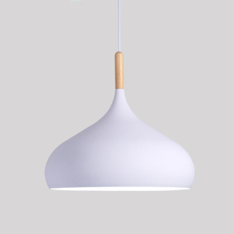 Macaron Pendant lampe Paxage Nordic Single Light Living Room Plafond Light