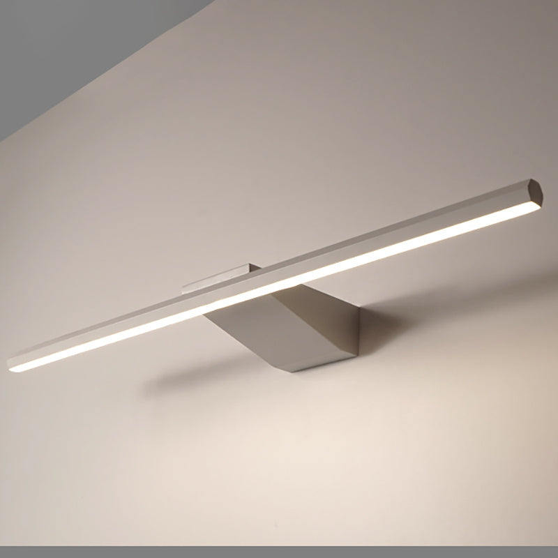 Luz larga de la pared montada en la pared Luces de tocador LED de estilo moderno para el baño