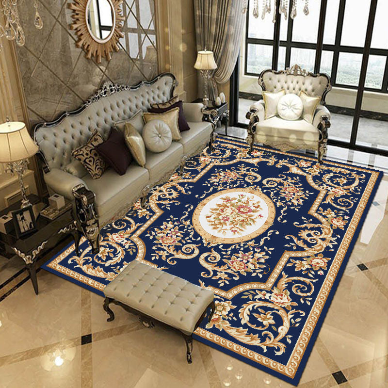 Traditional Multicolored Rug Gorgeous Tribal Print Carpet Stain Resistant Carpet for Living Room