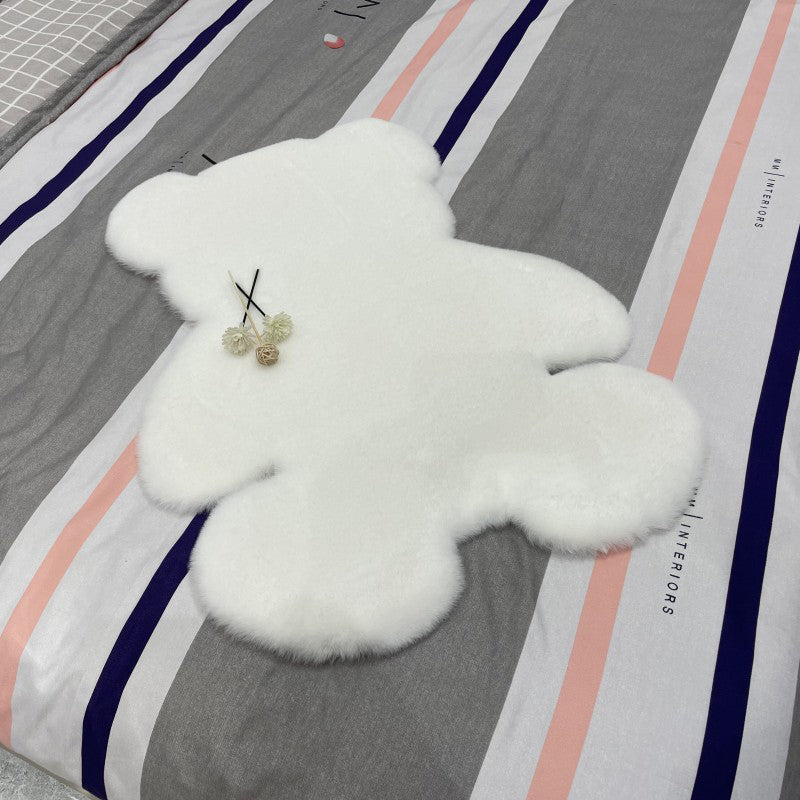 Tappeto per peluche in poliestere moques per tappeti per bambini per la stanza dei bambini