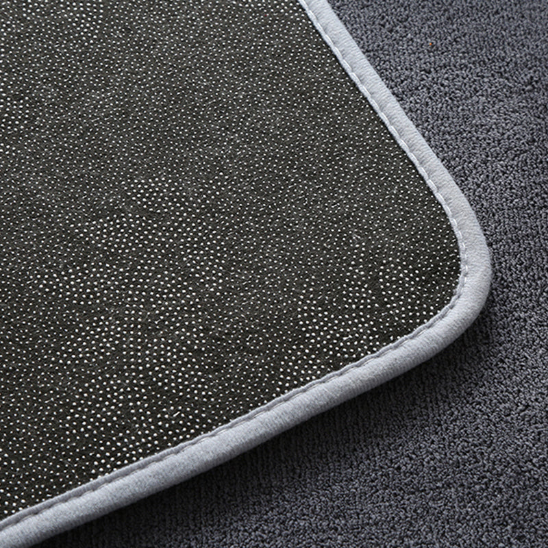 Einfachheit Solid Shag Teppich Polyester Teppich nicht rutschfestes Innenteppich für das Schlafzimmer für Erwachsene