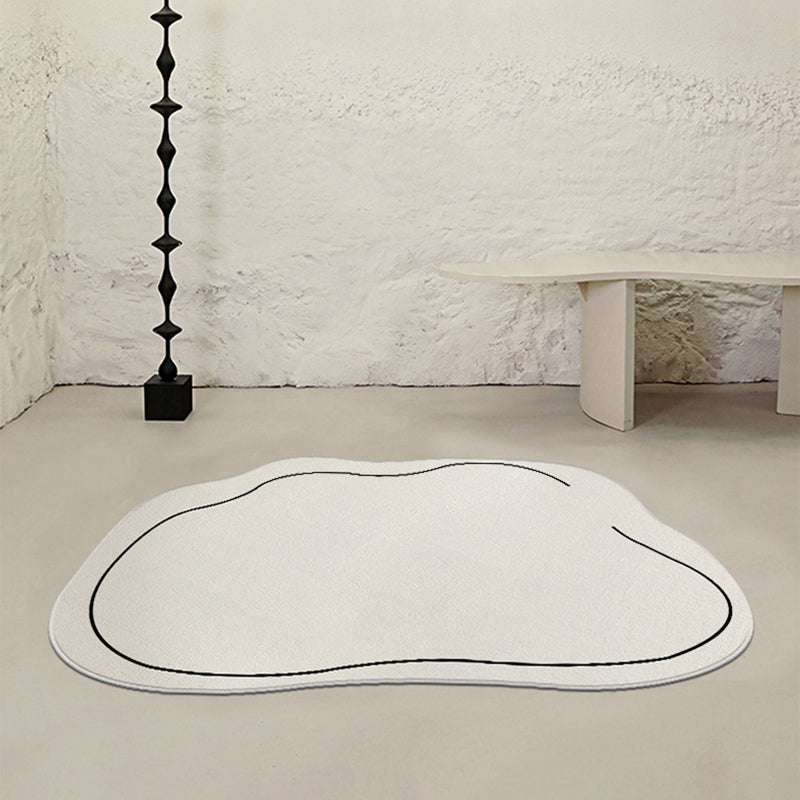 Alfombra contemporánea de la alfombra de la alfombra de la alfombra de la alfombra de la alfombra de la alfombra de poliéster lavable para decoración del hogar