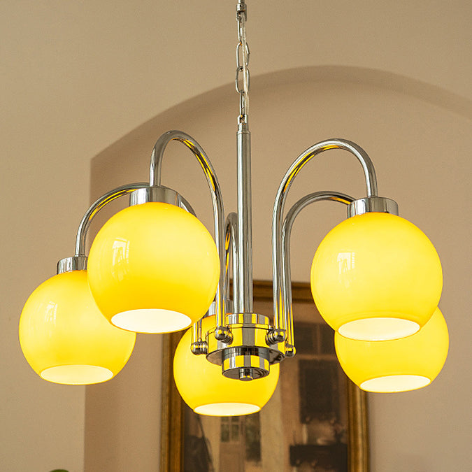 Franse klassieke stijl hangende kroonluchter lichtglas kroonluchter voor woonkamer