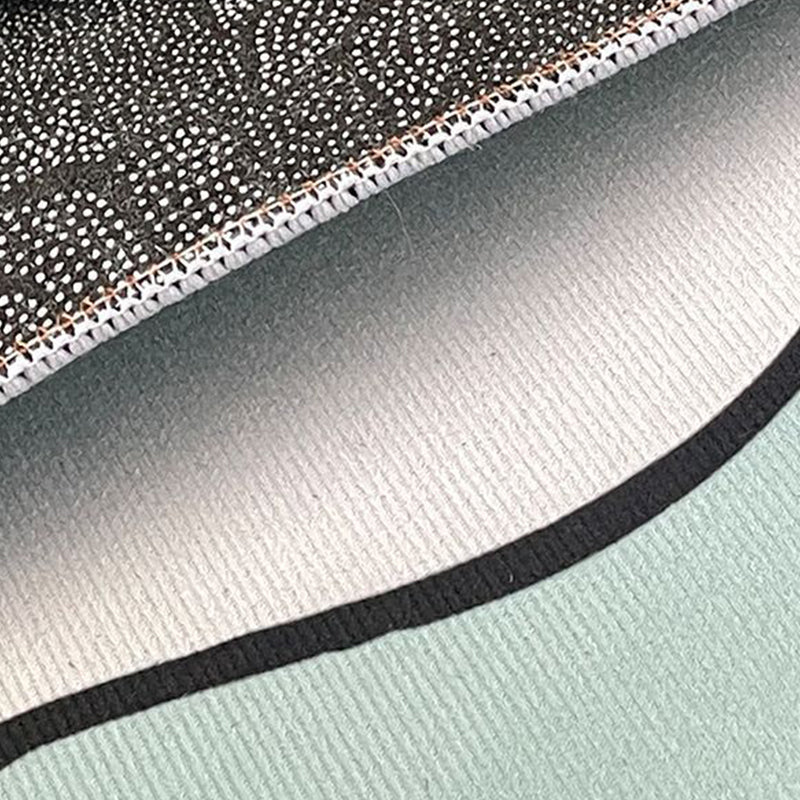 Tapis à imprimé médaillon classique Polyester tapis d'intérieur