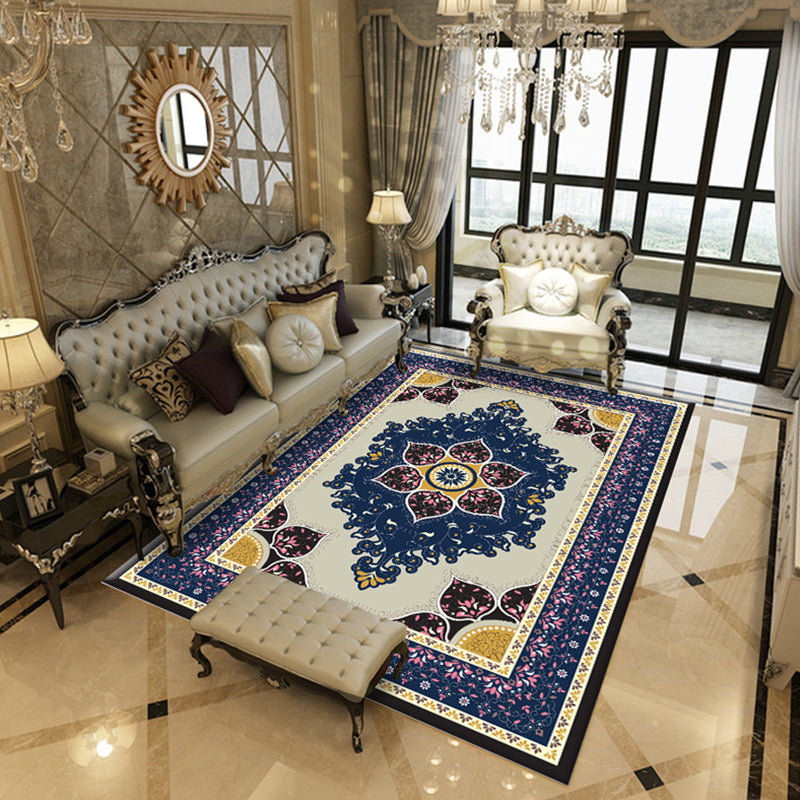 Marokkanischer Stammes Klassizismus Teppich Polyester Innenteppich nicht rutschfest