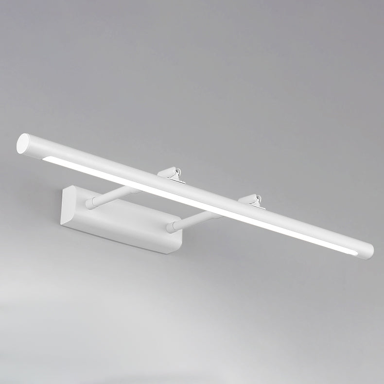 Modern Linear Wall Mounted Vanity Lights Metal Vanity Mirror Lights with Acrylic Shade