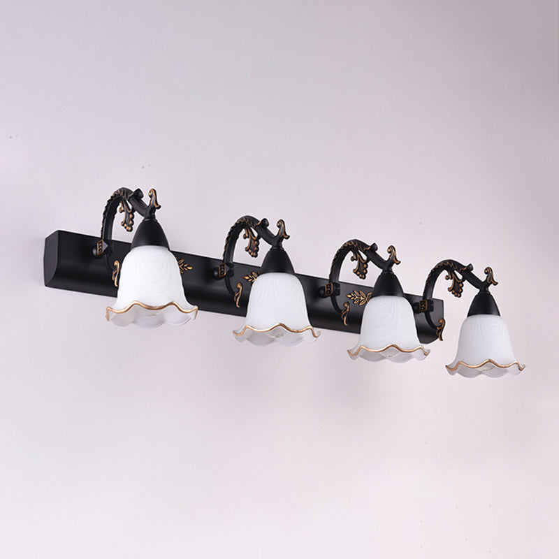 American Style Bell Shape Vanity SCONCE LICHTEN Glazen wand gemonteerde ijdelheid lichten