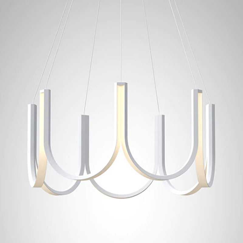 Chandelier en aluminium en aluminium LED LED PENDANT LED LED