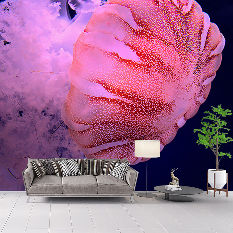 Underwater Creatures Modern Environment Friendly Mural Wall Covering for Living Room