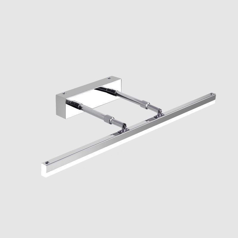 Moderno Minimalista Estilo lineal Tocador lineal Luces de tocador de metal para el baño