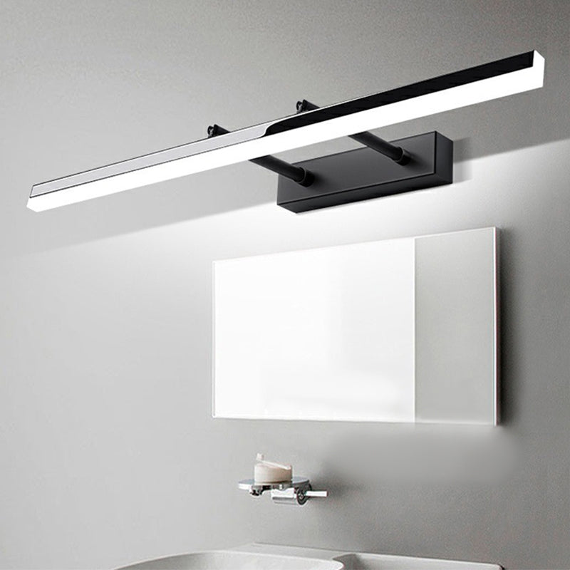 Modern Minimalist Style Linear Vanity Sconce Lights Metal Vanity Lighting for Bathroom