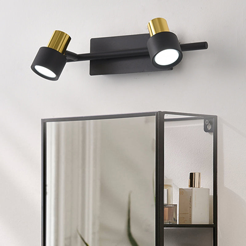 Modern Simple Mirror Lamp Farmatuur Roteerbare make -up spiegellamp voor badkamer wasruimte