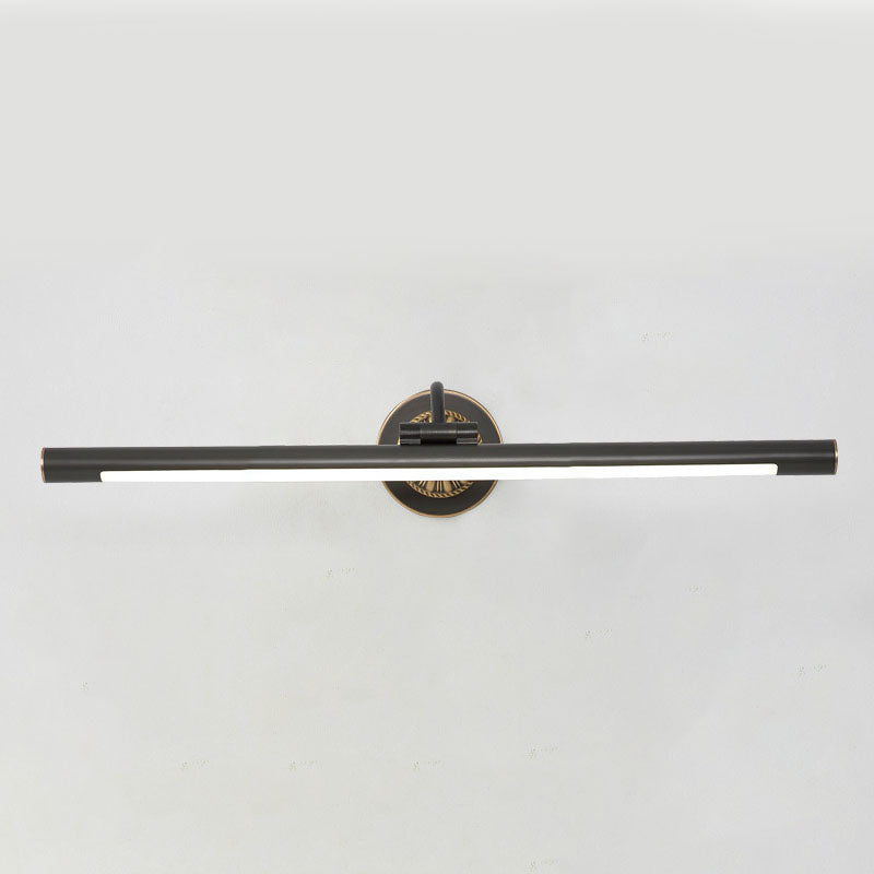 Linear Shade 1-Light Wall Sconce Post-Modern Simple Style Mirror Wall Lighting