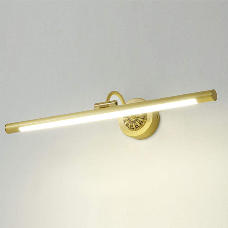 Linear Shade 1-Light Wall Sconce Post-Modern Simple Style Mirror Wall Lighting