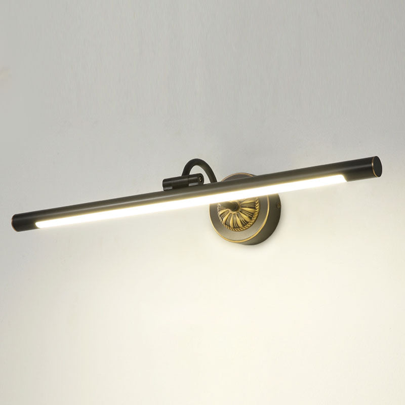 Linear Shade 1-Light Wall Sconce Post-Modern Simple Style Mirror Wall Lighting