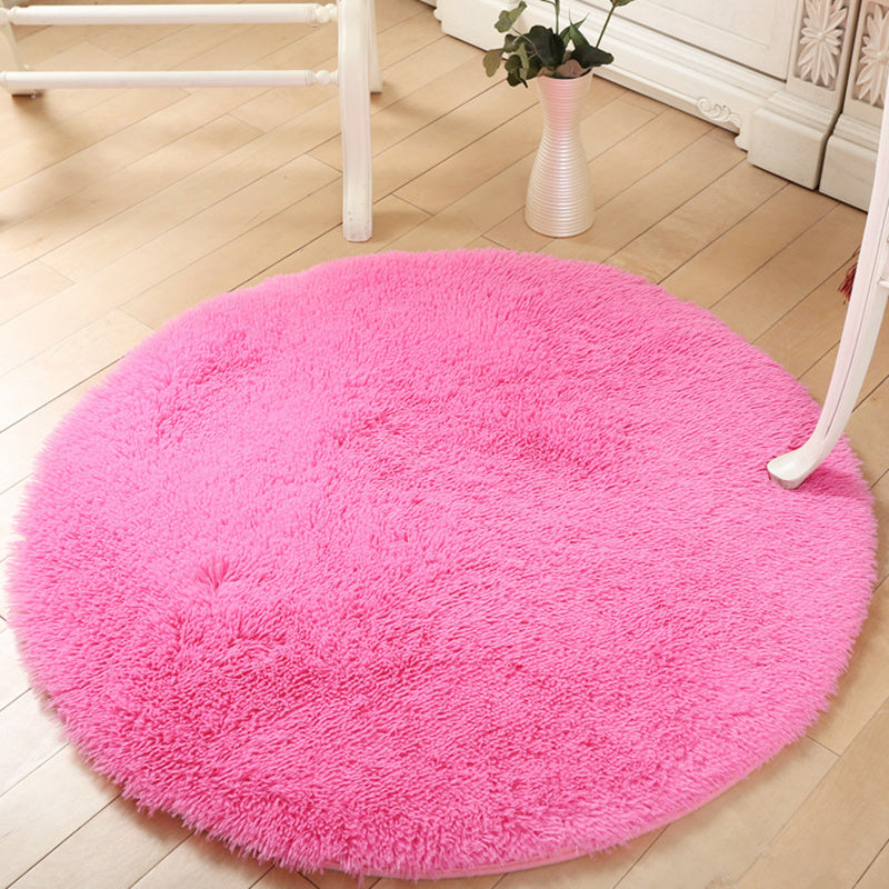 Kameel Casual Tapsel Blending Solid Color Rug Non-Slip Backing Rug voor woonkamer