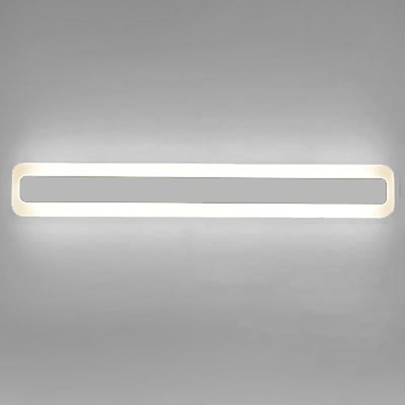 Luz de espejo de tiras blancas Ligas de metal Led de estilo de metal para baño para baño