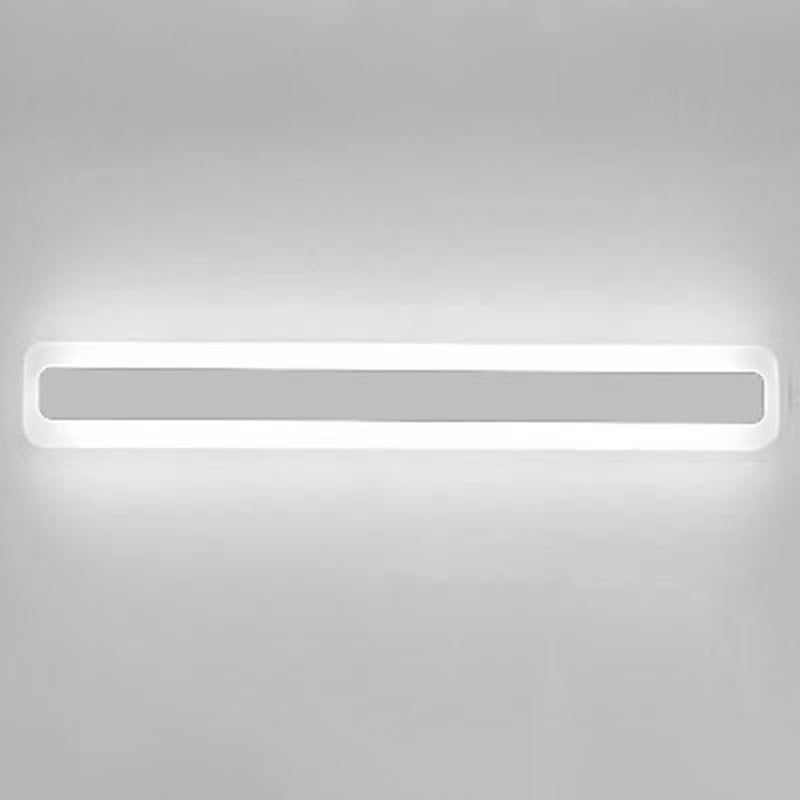 Luz de espejo de tiras blancas Ligas de metal Led de estilo de metal para baño para baño