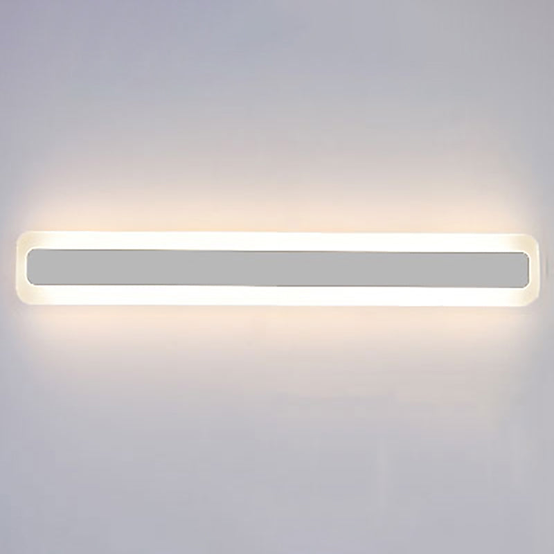 Luz de espejo de tiras blancas Ligas de metal Led de estilo de metal para baño para baño