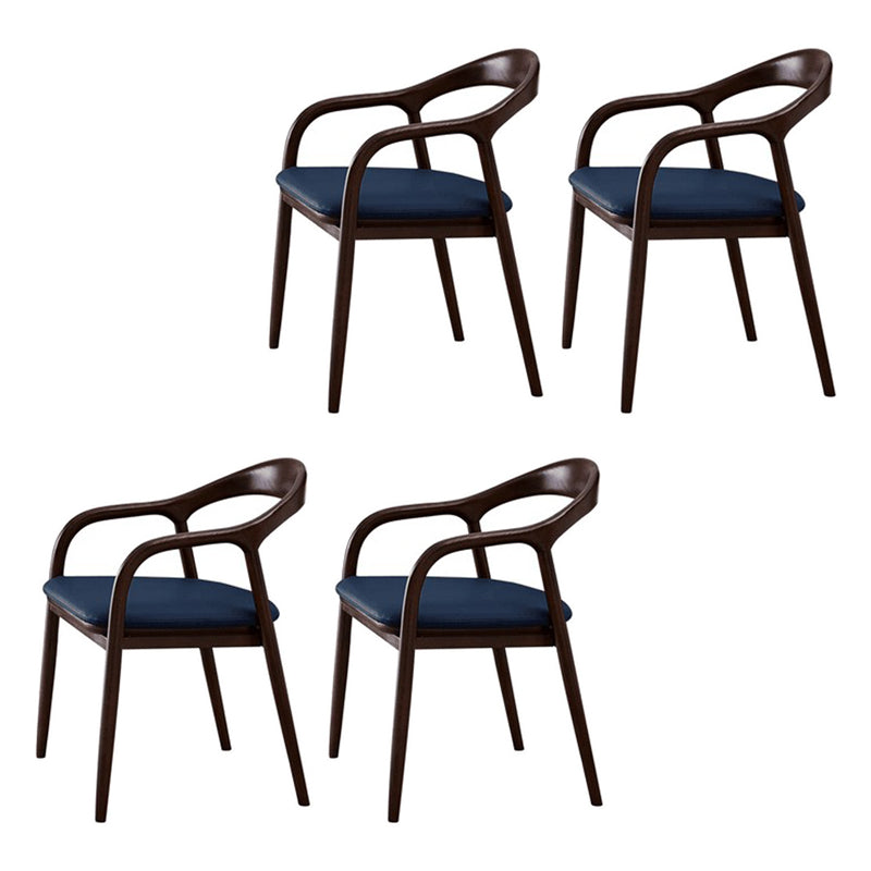 Sillas de madera de cenizas sólidas tradicionales Arm Arah Back Silla de cocina Silla de cocina