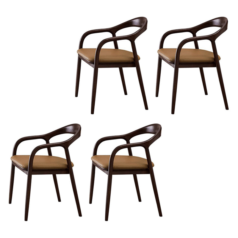 Sillas de madera de cenizas sólidas tradicionales Arm Arah Back Silla de cocina Silla de cocina