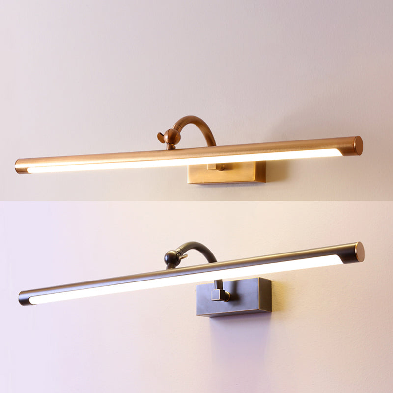 Moderne stijl geometrische LED-wandlampen metalen 1-licht spiegel wandmontage verlichting