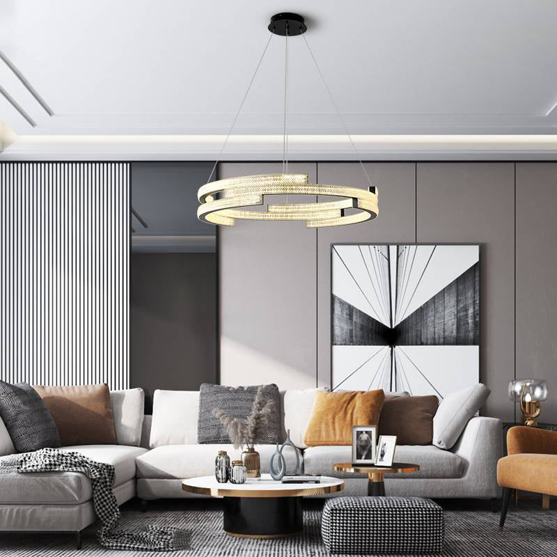 Lustre de style luxe moderne