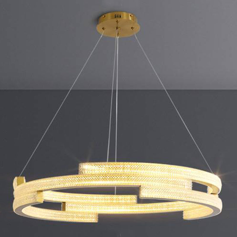 Lustre de style luxe moderne